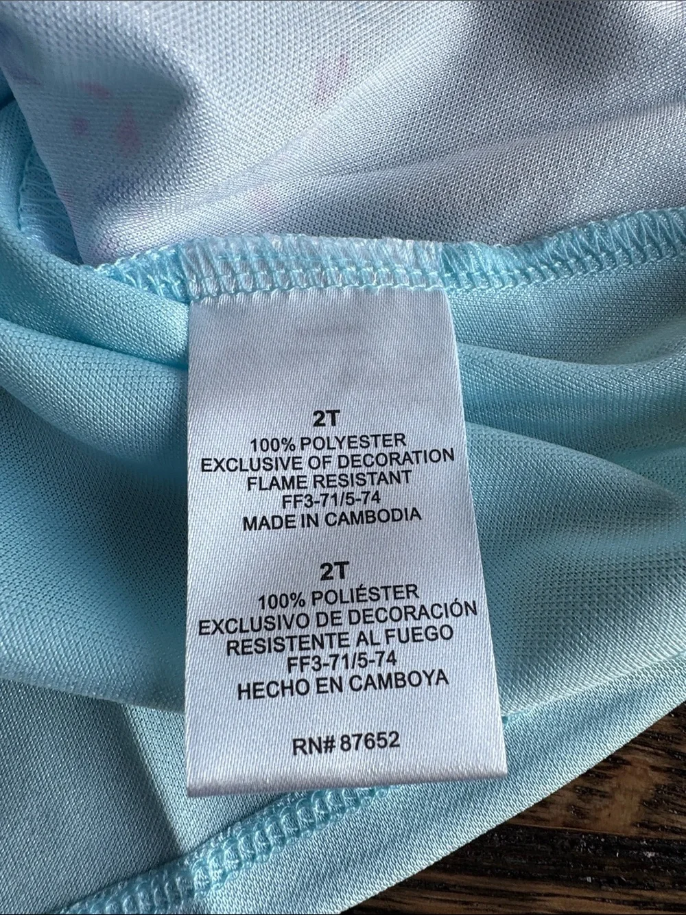 NWT. Disney Frozen Elsa Fantasy Gown.